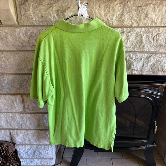 South Pole Lime Green Polo Shirt Classic Design Large - Picture 6 of 6
